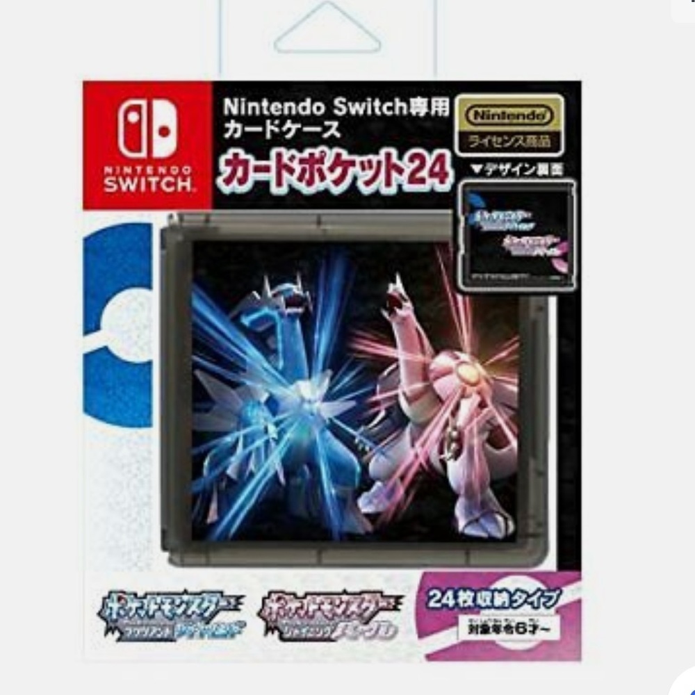 Card Case Pocket24 for Switch Nintendo Licensed items Dialga Palkia